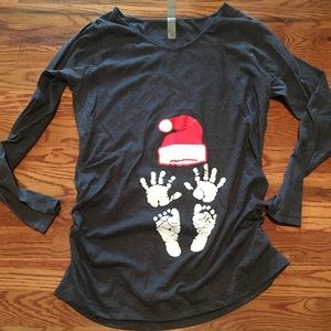 Christmas maternity shirt